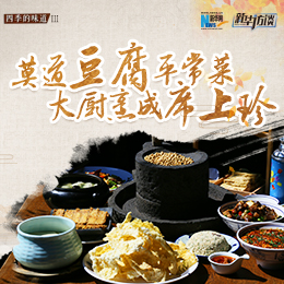 莫道豆腐平常菜，大廚烹成席上珍